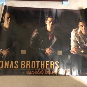 Jonas Brothers Poster 22” x 36”